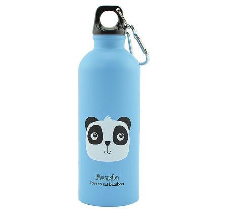 500ml Cartoon Animals Water Bottle Portable Sports Bottle