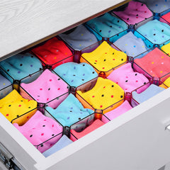 Creative Freely Combined Drawer Underwear Storage Boxes Organizer Plastic Divided Sorted Boxes