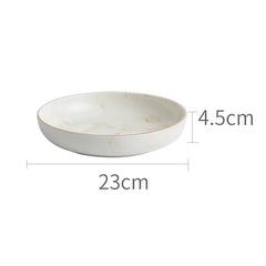 Marbled Ceramic Bowls And Dishes