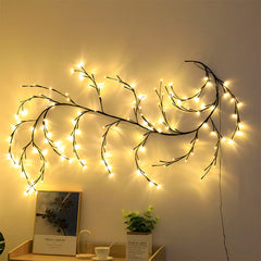 LED Light String Arrangement Colored Light Rattan Room Decorative Light