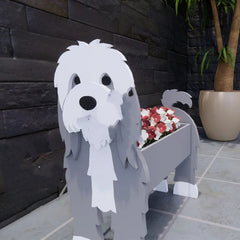 Garden Ornaments Dog Planter Planter