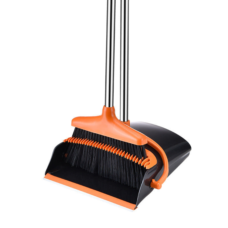 Stable Space-saving Broom And Dustpan For Office Classroom Home Kitchen Household Cleaning Tool